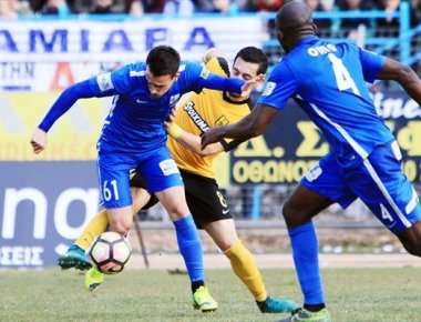 Football League: Προβάδισμα για την 2η θέση πήρε η Λαμία